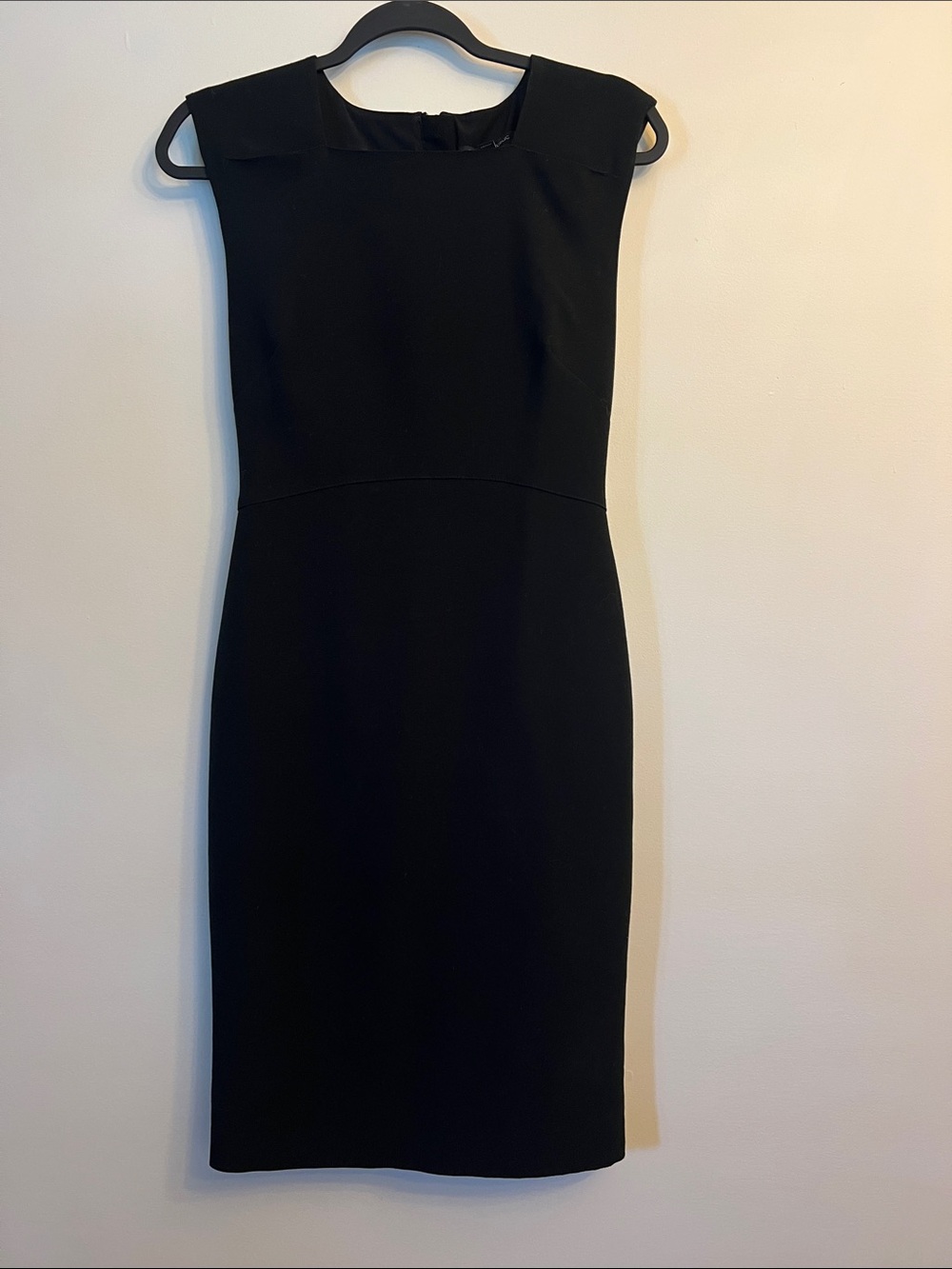 Banana Republic Black Midi Sheath Dress